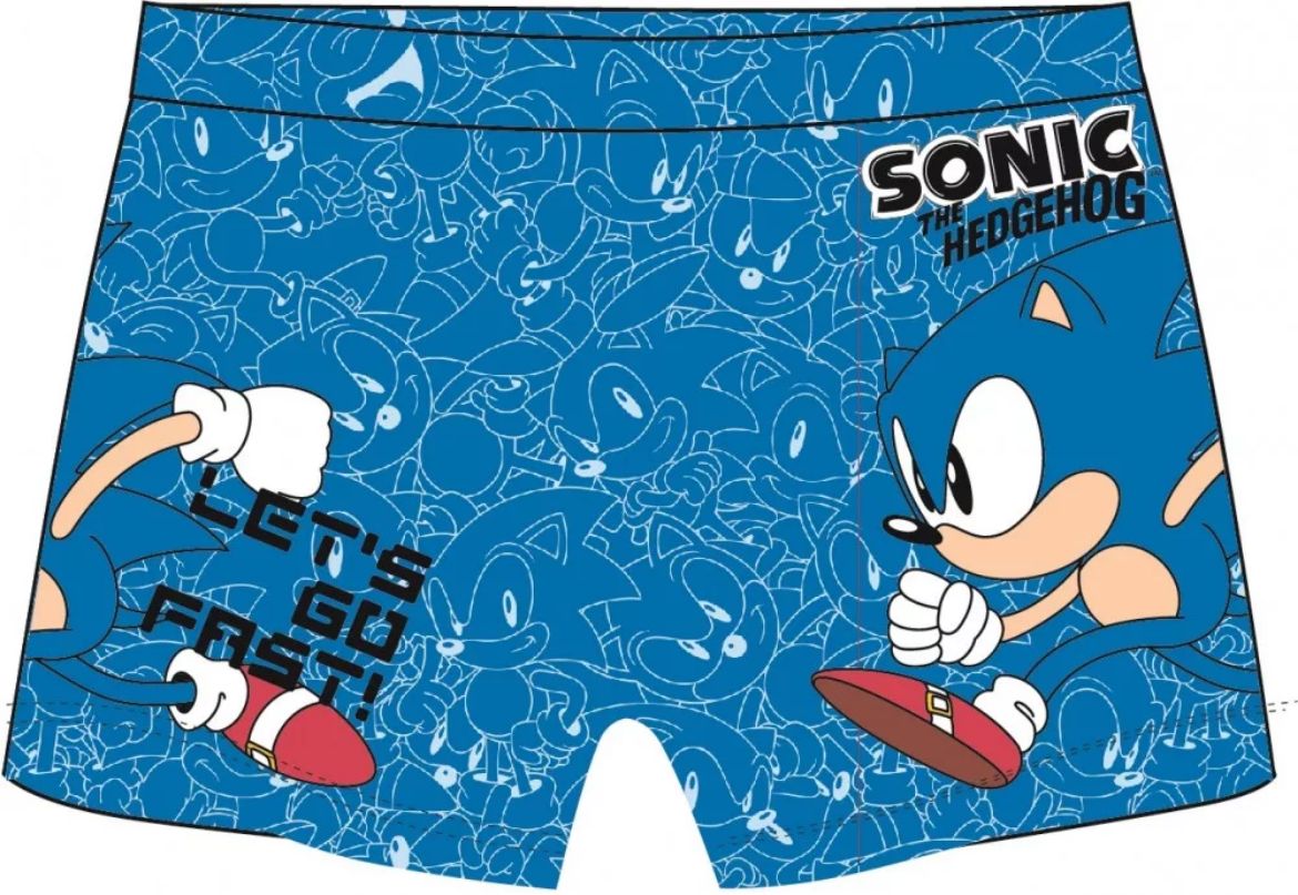 Sonic, a sündisznó kisfiú fürdőnadrág