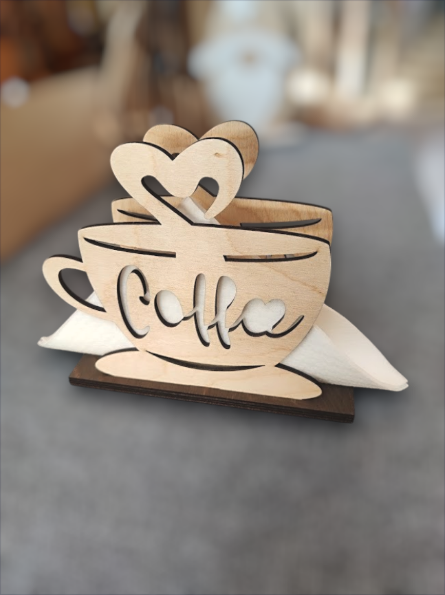 Szalvétatartó - Coffee