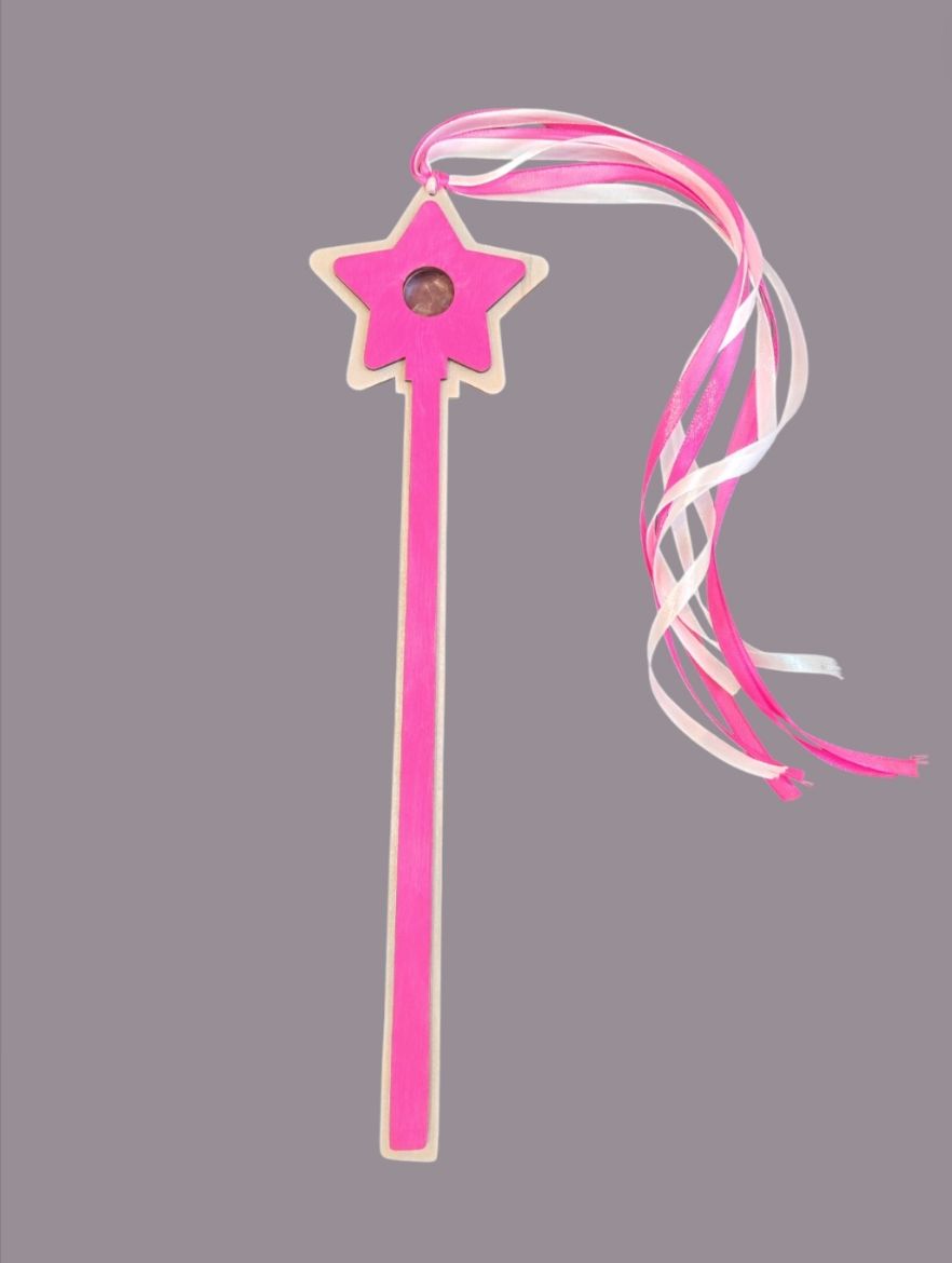 Varázspálca - pink-fehér képe