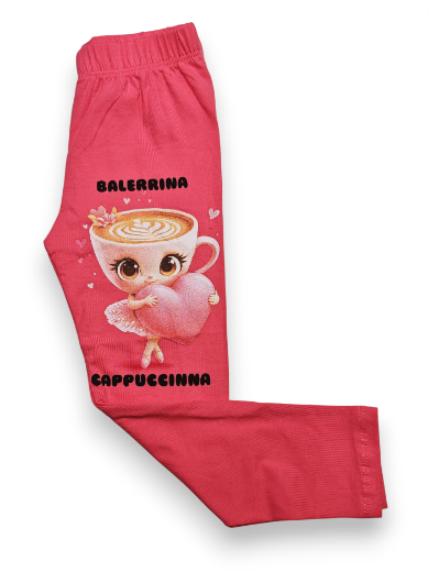 Ballerina Cappuccina rózsaszín leggings