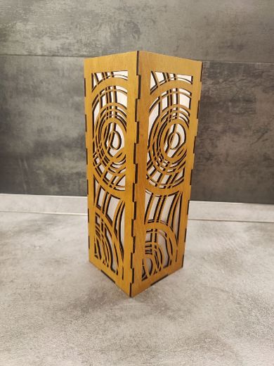 LED fa Hangulatlámpa – Egyedi Mintával