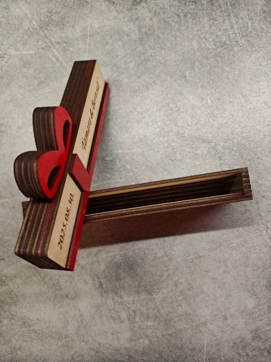 Esküvői pénzátadó kártya